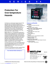 Watlow Series 94 Specifications