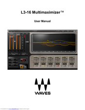 Waves Multimaximizer L3-16 User Manual