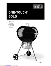 Weber ONE-TOUCH GOLD 30792 Owner's Manual