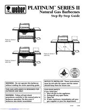 Weber PLATINUM 3200 NG User Manual