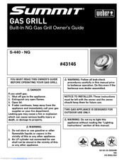 Weber 43146 Owner's Manual