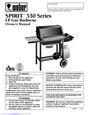 Weber Spirit 530 LP Mica Owner's Manual