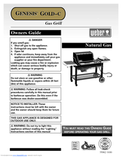 Weber Genesis Gold-C Owner's Manual