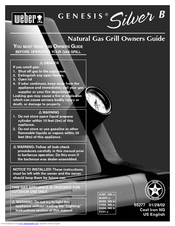 Weber Genesis Silver B 55277 Owner's Manual
