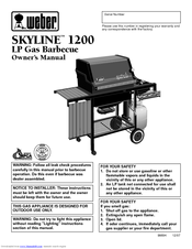 Weber LP Gas Barbecue Manuals | ManualsLib