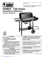 Weber SPIRIT 530 Series Owner's Manual