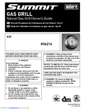 Weber Summit 56216 Owner's Manual