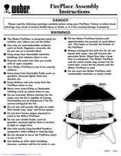 Weber Indoor Fireplace User Manual
