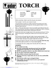 Weber Work Light User Manual