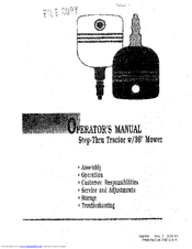 Weed Eater WE1136A Operator's Manual
