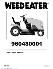 Weed Eater 960480001 Operator's Manual