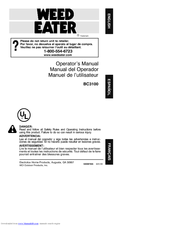 Weed Eater 530087645 Operator's Manual