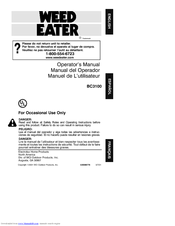 Weed Eater 530088776 Operator's Manual