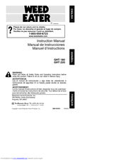 Weed Eater 530163353 Instruction Manual