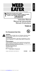 Weed Eater 530163368 Instruction Manual