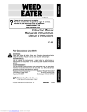 Weed Eater 530163883 Instruction Manual