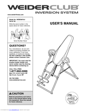 Weider WEBE08781.1 User Manual