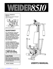 Weider WESY85101 User Manual