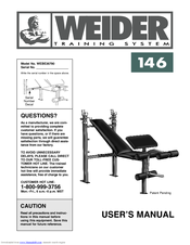 Weider 146 User Manual