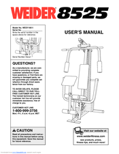 Weider WESY19511 User Manual