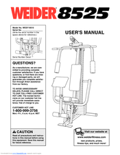 Weider 8525 2025 exercise chart