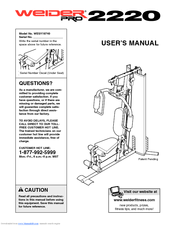 Weider WESY19740 User Manual