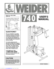 Weider WESY74090 User Manual