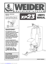 Weider xp discount 400 exercise chart