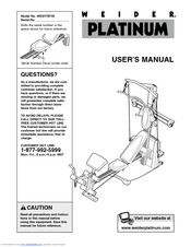 Weider Manuals | ManualsLib