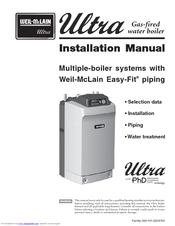 Weil-McLain Boiler Installation Manual