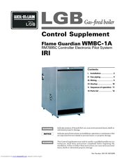 Weil-McLain FLAME GUARDIAN WMBC-1A Control Supplement