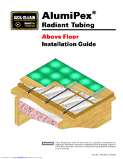 Weil-McLain AlumniPEX Installation Manual