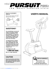 Weslo 795I User Manual