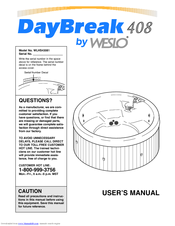 Daybreak Fitness Daybreak 408 WLHS43081 User Manual