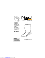 Weslo WLTL27080 User Manual