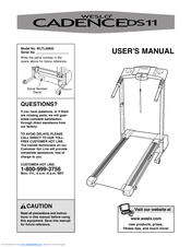 Weslo discount cadence ds11