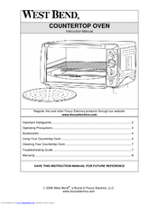 West Bend 74766 Instruction Manual