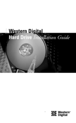 Western Digital Computer Hard Drive Installation Manual