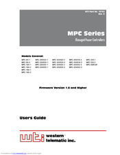 Western Telematic MPC-20VD32-3 User Manual