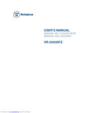 Westinghouse VR-5585DFZ User Manual