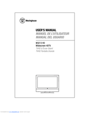 Westinghouse W3213 HD User Manual