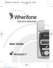 Wherify Wherifone G550 User Manual