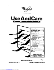 Whirlpool ACM102 Use And Care Manual