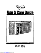 Whirlpool ACQ052 Use & Care Manual