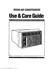 Whirlpool CAH12W04 Use And Care Manual