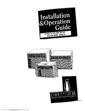 Whirlpool Coolerator CAW21D2A1 Installation & Operation Manual