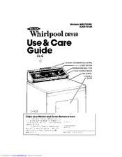 Whirlpool 3LE5700XK Use And Care Manual