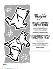 Whirlpool LDR3822PQ - Compact Electric Dryer Use And Care Manual