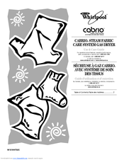 Whirlpool Cabrio W10164752A Use & Care Manual
