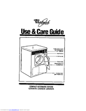 Whirlpool LDR3422A Use And Care Manual